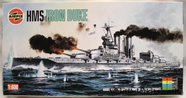 Airfix 1/600 HMS Iron Duke, 04210 plastic model kit
